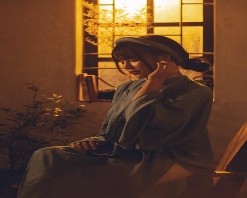 Calm family dinner at home with warm lighting